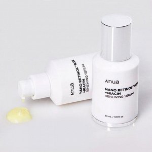 ANUA Retinol 0,3% + Niacin Renewing Serum 30мл - Осветляющая сыворотка с ретинолом и ниацинамидом
