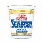 Лапша  со вкусом морепродуктов 75 гр  (Япония)
