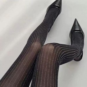 Колготки женские со стразами, капроновые