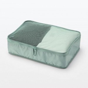 MUJI Polyester Gusset M Case - сетчатый органайзер для путешествий