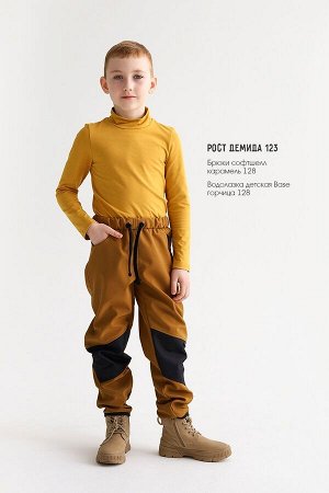 Брюки софтшелл карамель