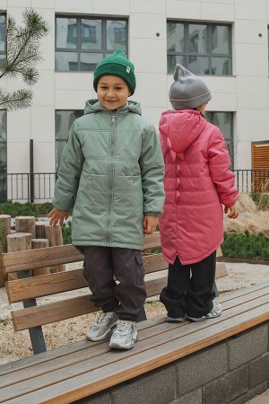 Куртка демисезонная Дино NEW пыльный эвкалипт