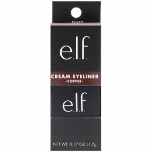 E.L.F. Cosmetics, Cream Eyeliner, Coffee, 0.17 oz (4.7 g)