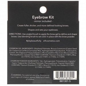 E.L.F. Cosmetics, Eyebrow Kit, Gel & Powder, Light, 0.05 oz (1.4 g), 0.08 oz (2.3 g)