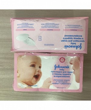 Дефект упаковки.Джонсон`с Прокладки для груди /30шт
