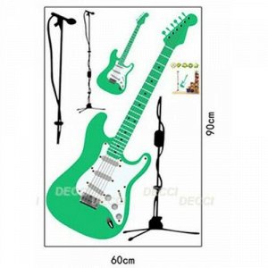 Гитара Настенная наклейка
размер листа: 60х90см
основание: прозрачная виниловая пленка