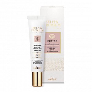 Крем-тинт для лица Belita Premium с тональным эфф.Коррекция тона и морщин SPF 20 30мл Белита/18/МТ