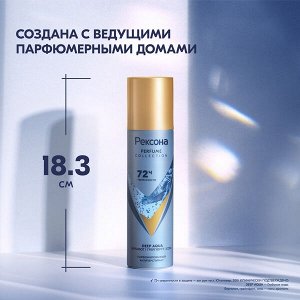 NEW ! Рексона дезодорант антиперспирант парфюмированный женский спрей 150 мл DEEP AQUA