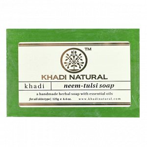 Мыло Khadi Natural 34720.3 (Neem-Tulsi)