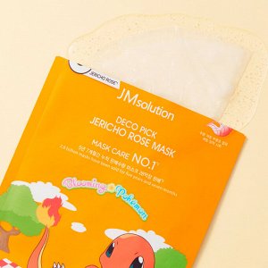 JMsolution Deko Pick Jericho Rose Mask Восстанавливающая тканевая маска с иерихонской розой 30мл Ю. Корея