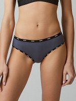 MS221 Трусы женские Slip (Minimi) с открытой брендированной резинкой