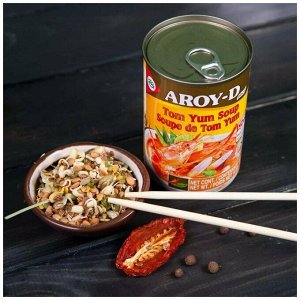 Суп "TOM YUM"  AROY-D 400г, ж\б