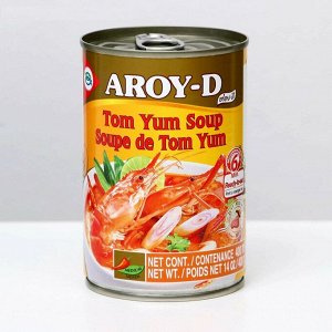 Суп "TOM YUM"  AROY-D 400г, ж\б