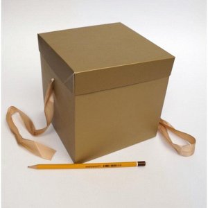 Коробка складная Золото 15 х 15 х 15 см YXL-50..M