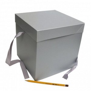 Коробка складная Серебро 22 х 22 х 22 см YXL-50..L