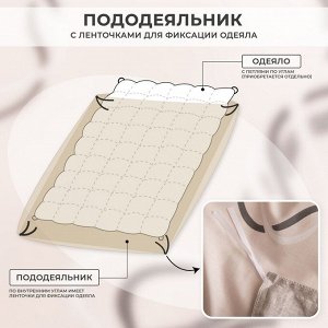 Комплект постельного белья Делюкс Сатин 100% хлопок L633