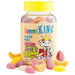 Gummi King, Кальций с витамином D для детей, 60 жевательных конфет