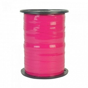 Лента полипропилен лаковая 0,5 см х 250 ярд цвет розовый 42