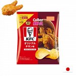Calbee KFC 68g - Чипсы с курочкой КФС
