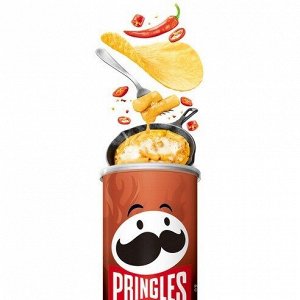 Pringles Rose Tteokbokki 100g - Принглс острые токпокки в сырном соусе