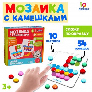 IQ-ZABIAKA Марблс «Игра с камешками. Собери по образцу», по методике Монтессори