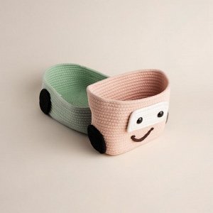 Корзина для игрушек SL Home «Грузовик», плетёная, ручной работы, 42x23x17 см