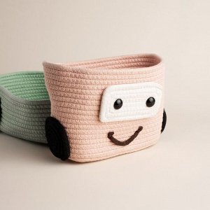 Корзина для игрушек SL Home «Грузовик», плетёная, ручной работы, 42x23x17 см