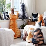 3D подушки попы Котиков