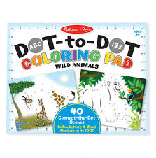 "Творчество" Раскраска по номерам, Дикие животные. ТМ" Melissa&Doug"(АМЕРИКА).