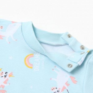 Костюм: футболка и шорты Крошка Я Unicorn.