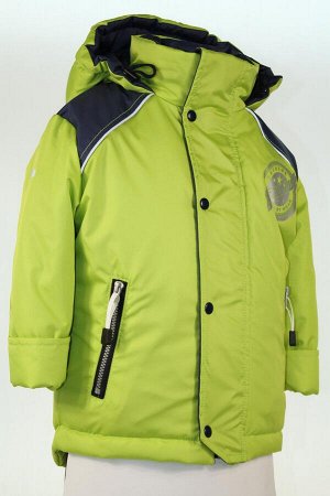Яблоко Куртка спортивного кроя на флисовом подкладе . Использована непромокаемая плащевая ткань FITSISTEM, Dewspo 240, Taslan 185, современный легкий утоплитель- Termofinn, на рукавах присутствуют вет