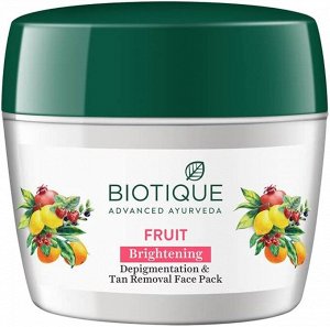 Маска для лица на основе фруктовых соков BIO FRUIT fruit face pack Biotique | Биотик 235г