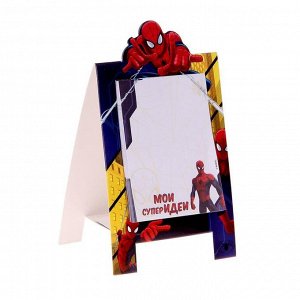 Блок с отрывными листами на подставке "Мои суперидеи", Человек-Паук, 30 листов
