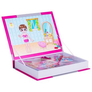 Развивающая игра Magnetic Book Модница