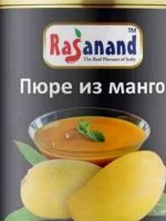 Манго пюре без сахара из Индии, 450гр
