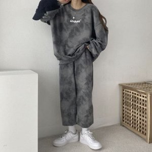 Костюм спортивный двойка, свитшот со штанами