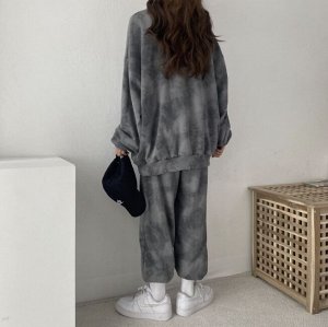 Костюм спортивный двойка, свитшот со штанами