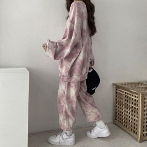 Костюм спортивный двойка, свитшот со штанами