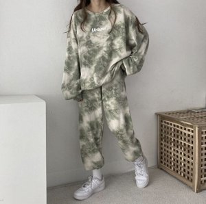 Костюм спортивный двойка, свитшот со штанами
