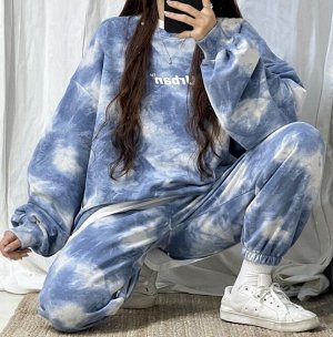 Костюм спортивный двойка, свитшот со штанами
