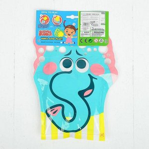 Набор для пускания мыльных пузырей с волшебной перчаткой "Слон"