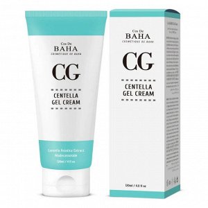 Cos De BAHA Успокаивающий гель-крем для лица и шеи с центеллой / Centella Gel Cream (CG120), 120 мл