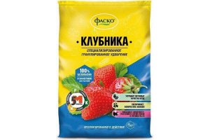 Удобрение минеральное ФАСКО 5М Для Клубники гранулированное 1кг сухое