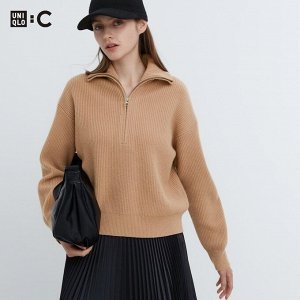 Женский свитер, бежевый
