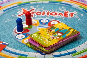 Хронолет Долгоигрательная игра от «Банды умников» — увлекательная «ходилка», которая познакомит детей со сложным понятием времени.