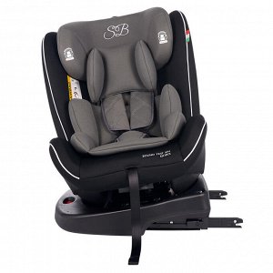 Автокресло группа 0123 (0-36) Sweet Baby Round Trip SPS Isofix Grey / Black