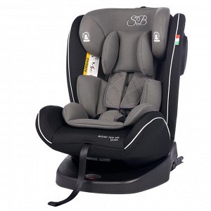 Автокресло группа 0123 (0-36) Sweet Baby Round Trip SPS Isofix Grey / Black