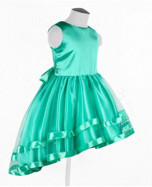 Бирюзовое платье для девочки Цвет: бирюзовый