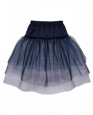 Синий подъюбник(юбка) для девочки Цвет: синий