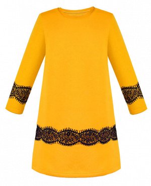 Жёлтое платье для девочки Цвет: жёлтый